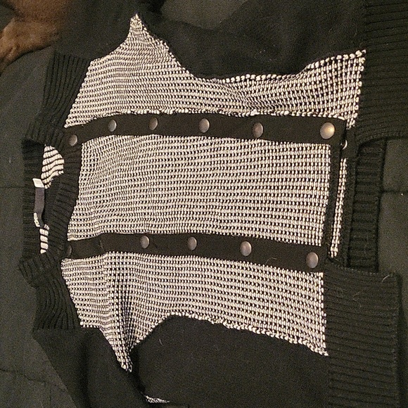Fox fitted vest sweater - Picture 5 of 5